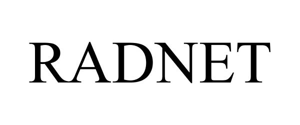 Trademark Logo RADNET