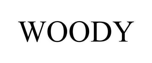 Trademark Logo WOODY