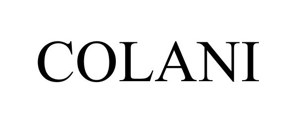 Trademark Logo COLANI