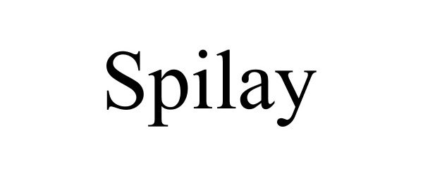 Trademark Logo SPILAY