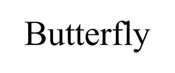 Trademark Logo BUTTERFLY