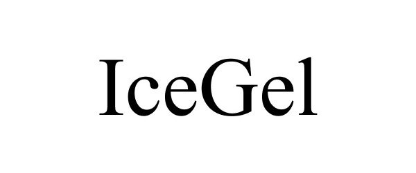 Trademark Logo ICEGEL