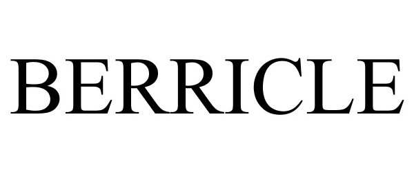 Trademark Logo BERRICLE