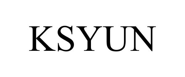 Trademark Logo KSYUN