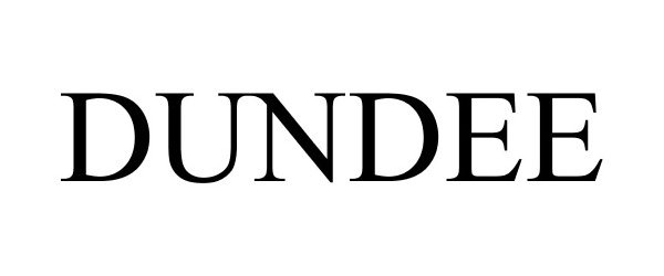 Trademark Logo DUNDEE