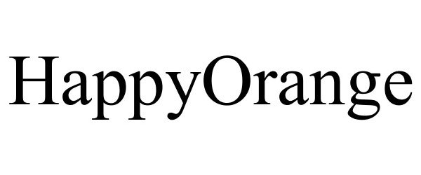 Trademark Logo HAPPYORANGE