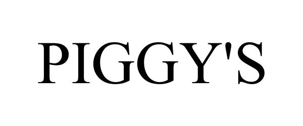 Trademark Logo PIGGY'S