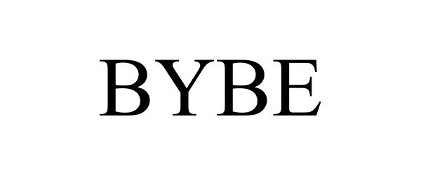 Trademark Logo BYBE