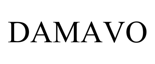 Trademark Logo DAMAVO