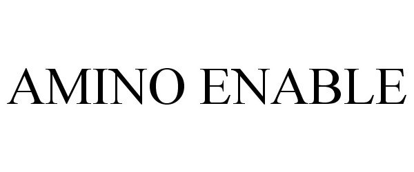 Trademark Logo AMINO ENABLE