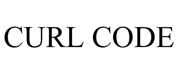 Trademark Logo CURL CODE