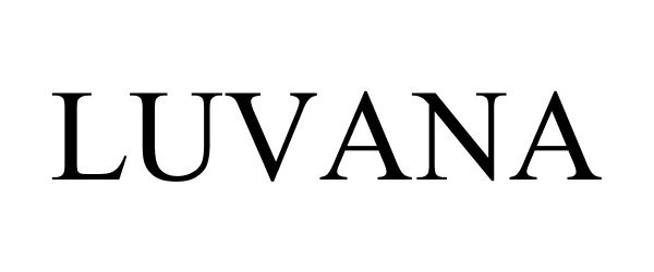 Trademark Logo LUVANA