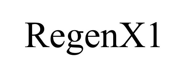 Trademark Logo REGENX1