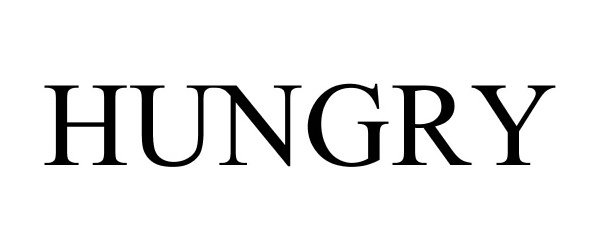 Trademark Logo HUNGRY