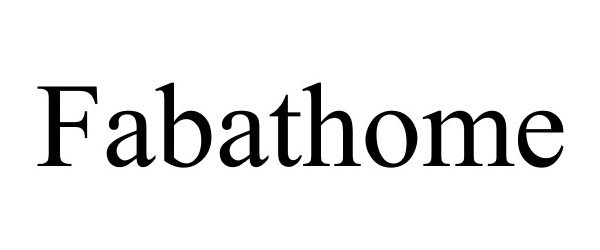Trademark Logo FABATHOME