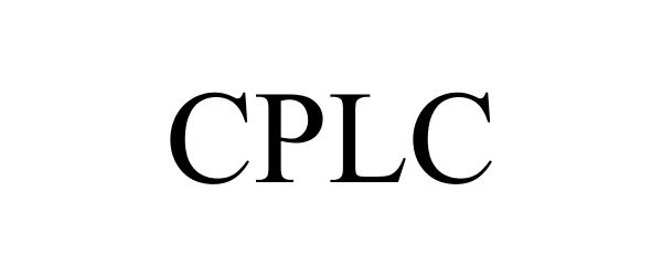 Trademark Logo CPLC