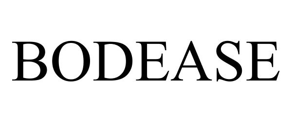 Trademark Logo BODEASE