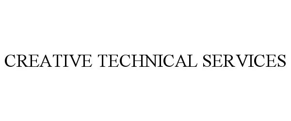  CREATIVE TECHNICAL SERVICES