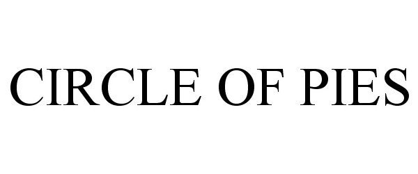  CIRCLE OF PIES