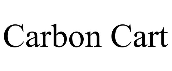 Trademark Logo CARBON CART