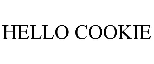 Trademark Logo HELLO COOKIE