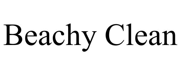 Trademark Logo BEACHY CLEAN