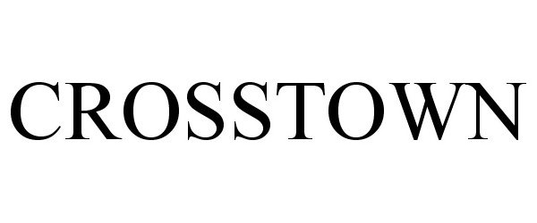 Trademark Logo CROSSTOWN