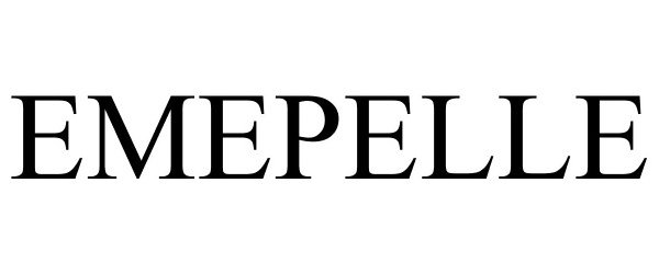 Trademark Logo EMEPELLE