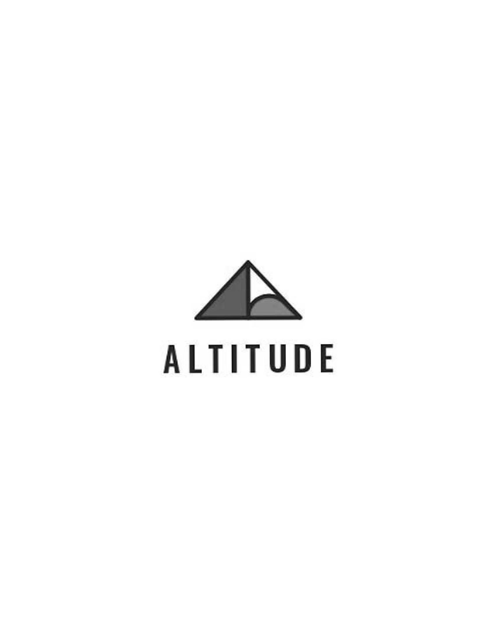 Trademark Logo ALTITUDE