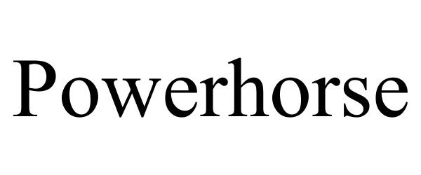 Trademark Logo POWERHORSE
