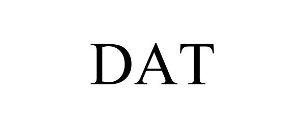 Trademark Logo DAT