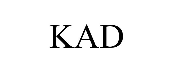 Trademark Logo KAD