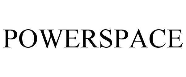 Trademark Logo POWERSPACE