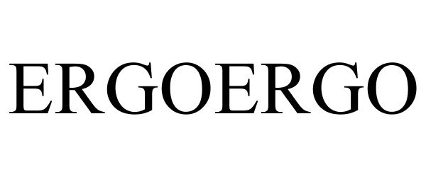 Trademark Logo ERGOERGO