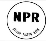 Trademark Logo NPR NIPPON PISTON RING