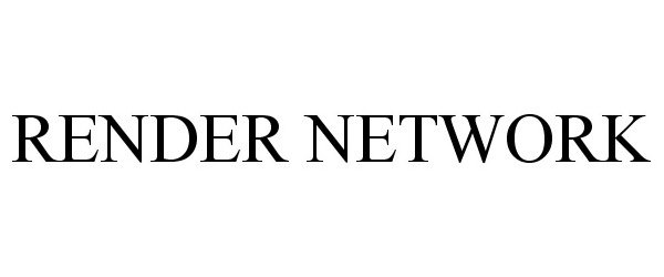 Trademark Logo RENDER NETWORK