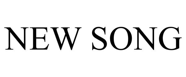 Trademark Logo NEW SONG