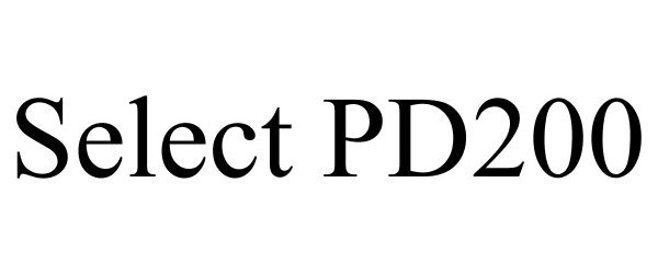 Trademark Logo SELECT PD200