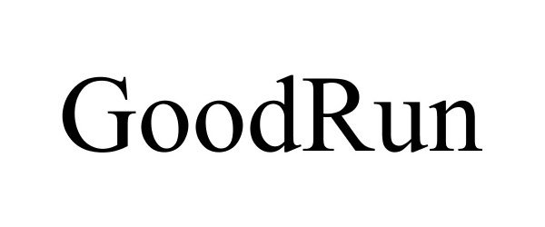 Trademark Logo GOODRUN