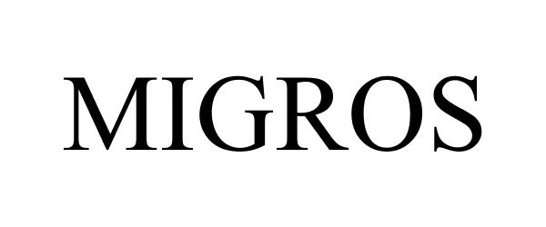 Trademark Logo MIGROS