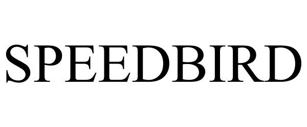 Trademark Logo SPEEDBIRD