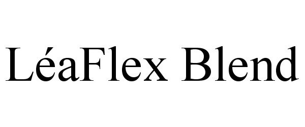 Trademark Logo LÉAFLEX BLEND