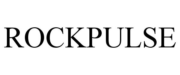 Trademark Logo ROCKPULSE