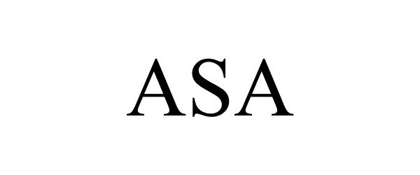 Trademark Logo ASA