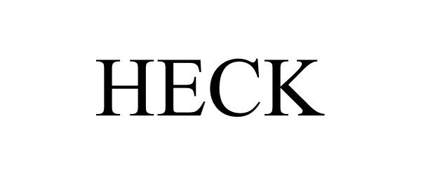 Trademark Logo HECK