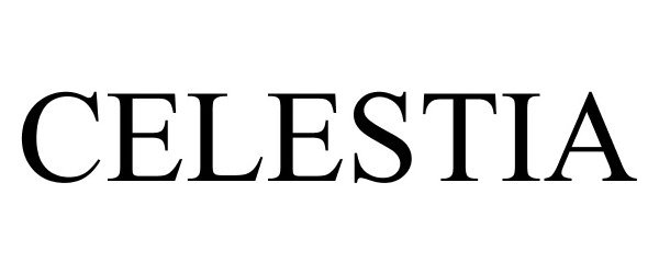 Trademark Logo CELESTIA