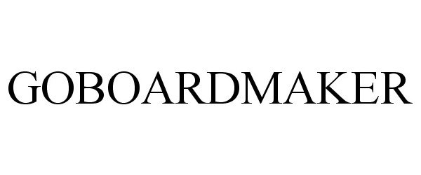 Trademark Logo GOBOARDMAKER