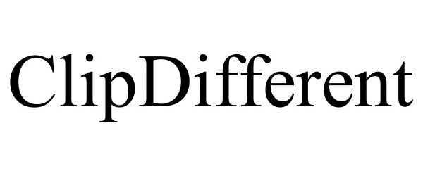 Trademark Logo CLIPDIFFERENT