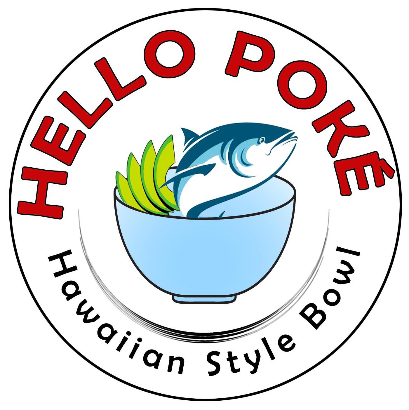  HELLO POKÃ HAWAIIAN STYLE BOWL