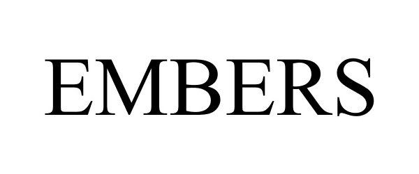 Trademark Logo EMBERS